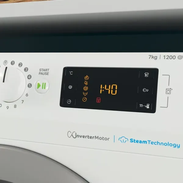 Стиральная машина Indesit BWSE 71295X WSV EU 7 кг / 1200 об/мин / Белый photo 9