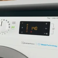 Mașină de spălat Indesit BWSE 71295X WSV EU 7 kg / 1200 rpm / White photo 9