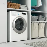 Mașină de spălat Indesit BWSE 71295X WSV EU 7 kg / 1200 rpm / White photo 10