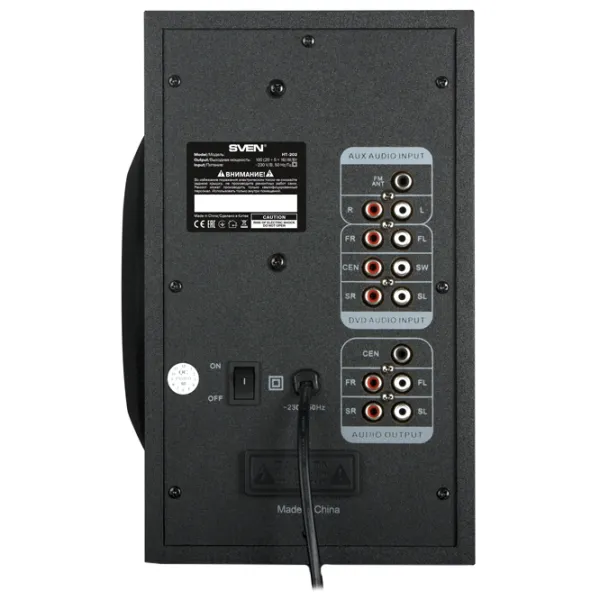 Sistem audio Sven HT-202 100 W/ Black photo 4