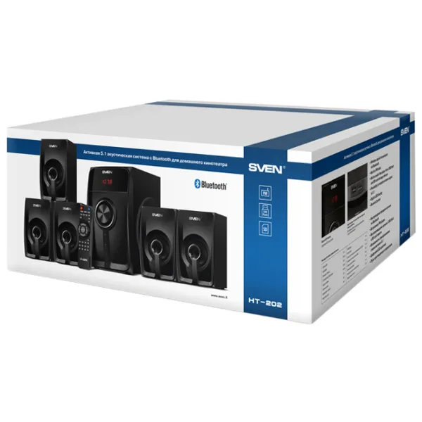 Sistem audio Sven HT-202 100 W/ Black photo 8