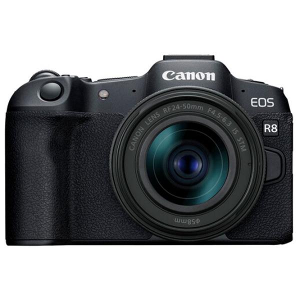 Cameră foto Canon EOS R8 RF 24-50 f/ 4.5-6.3 IS STM Kit CMOS/ Black photo 2