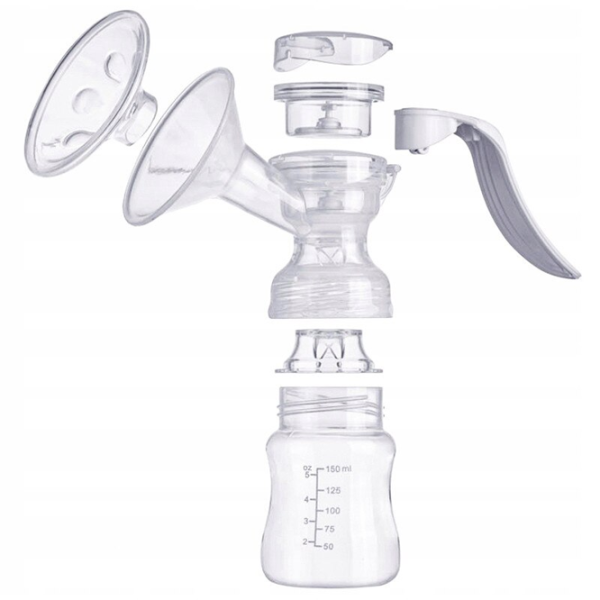 Pompă de sân Akuku A0306 Manuală/ 150 ml photo 2