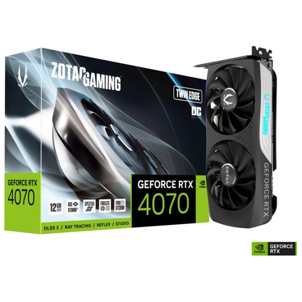 Placă video Zotac GeForce RTX 4070 Twin Edge OC PCI Express x16 4.0 / 12 GB photo 6