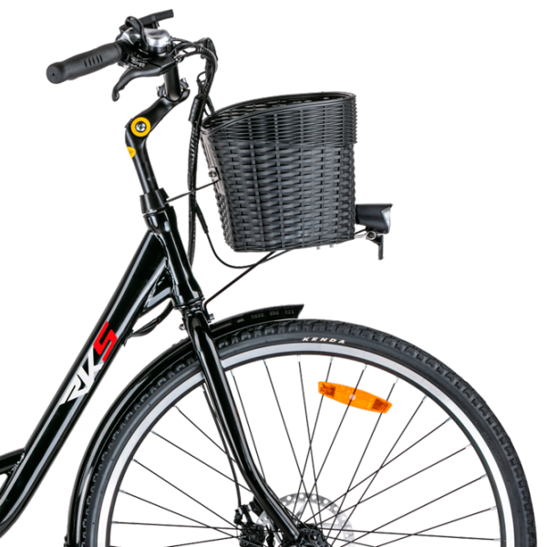 Bicicletă electrică RKS ZF10 28" Urban/ Black photo 4 Bicicletă electrică RKS ZF10 28" Urban/ Black photo 4