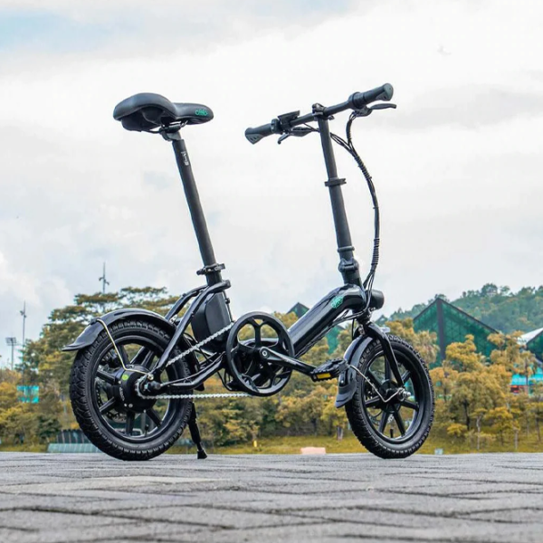 Bicicletă electrică FIIDO D3 Pro 14" Urban / Black photo 4
