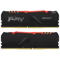 Memorie RAM Kingston FURY Beast RGB SDRAM KF436C18BBAK2/32 DIMM / DDR4 / 32 GB photo 2