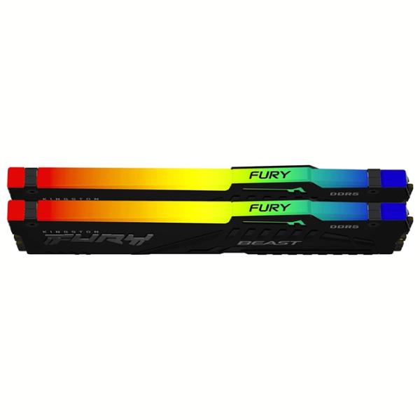 Оперативная память Kingston FURY Beast RGB SDRAM KF552C40BBAK2-64 DIMM/ DDR5/ 64 ГБ photo 2