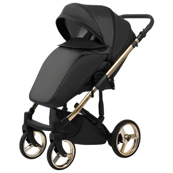 Cărucior pentru copil Quali Apollo 2 in 1 01/ Black photo 2