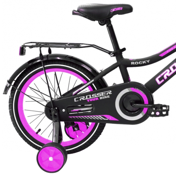 Велосипед Crosser C13 16" 12" Сталь/ Синий Черный photo 2 Велосипед Crosser C13 16" 12" Сталь/ Синий Черный photo 2