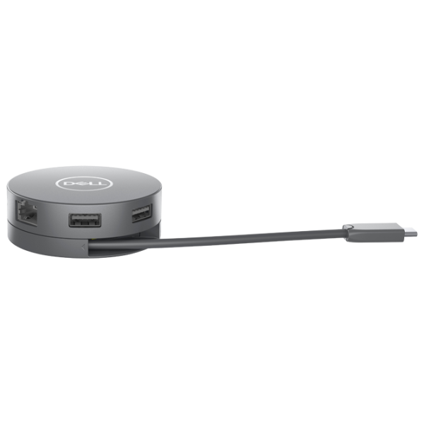 Adapter Dell DA305 USB Type-C/ Gray photo 6