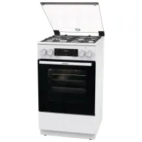 Aragaz Gorenje GK5C40WF Pe gaz/ White/ Black photo 2