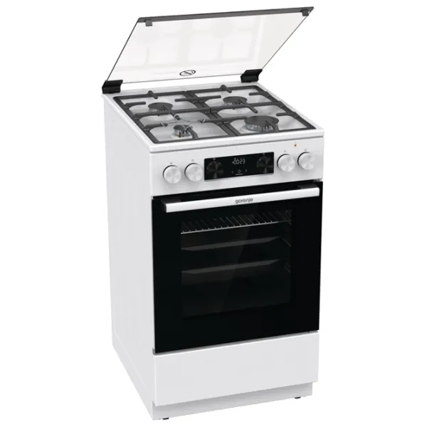 Aragaz Gorenje GK5C40WF Pe gaz/ White/ Black photo 3