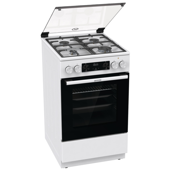 Aragaz Gorenje GK5C40WF Pe gaz/ White/ Black photo 3