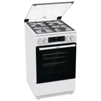 Aragaz Gorenje GK5C40WF Pe gaz/ White/ Black photo 3