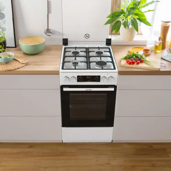 Aragaz Gorenje GK5C40WF Pe gaz/ White/ Black photo 9