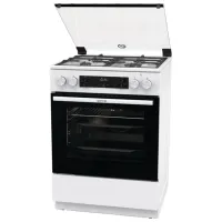 Aragaz Gorenje GK6C4WF Pe gaz/ White/ Black photo 2