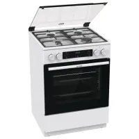 Aragaz Gorenje GK6C4WF Pe gaz/ White/ Black photo 3