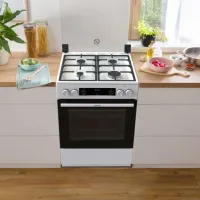 Aragaz Gorenje GK6C4WF Pe gaz/ White/ Black photo 9