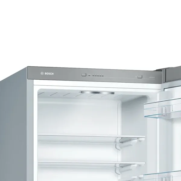 Frigider Bosch KGV332LEA  289 l / 176 cm / Inox photo 3