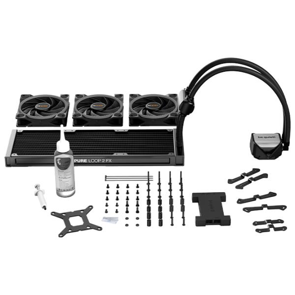 Жидкостное охлаждение Be quiet! Pure Loop 2 FX 360mm Гидродинамический/ 5500 rpm photo 6