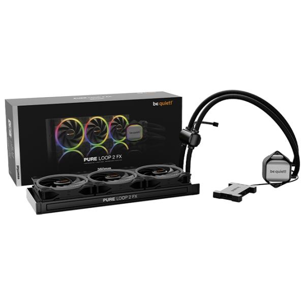 Жидкостное охлаждение Be quiet! Pure Loop 2 FX 360mm Гидродинамический/ 5500 rpm photo 7