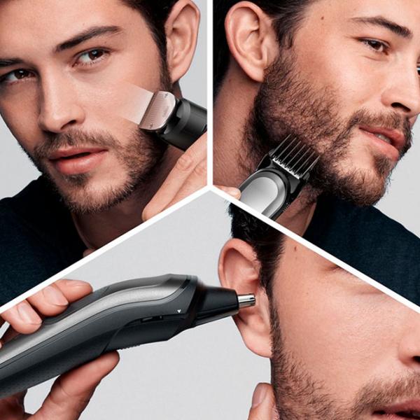 Trimmer facial Braun MGK7320 Silver photo 8