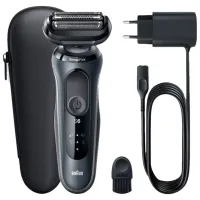 Aparat de ras electric Braun 61-N1000s Gray Black photo 3