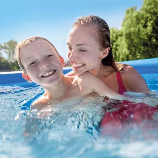 Piscină Intex 28143 7290 l/ Gonflabil/ Blue photo 3