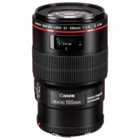 Obiectiv Canon EF 100mm f/ 2.8 L Macro IS USM Black photo 2