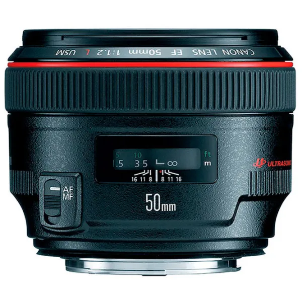 Объектив Canon EF 50mm f/ 1.2L USM Черный photo 3 Объектив Canon EF 50mm f/ 1.2L USM Черный photo 3