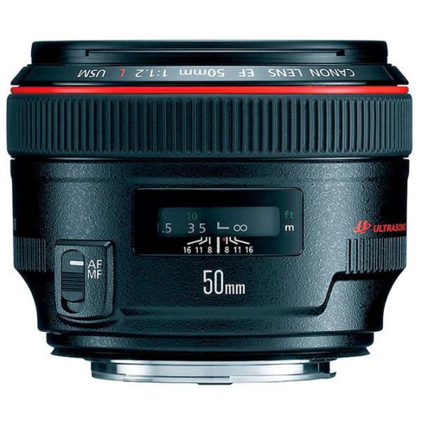 Объектив Canon EF 50mm f/ 1.2L USM Черный photo 3 Объектив Canon EF 50mm f/ 1.2L USM Черный photo 3