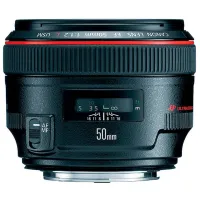 Obiectiv Canon EF 50mm f/ 1.2L USM Black photo 3