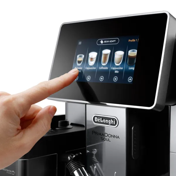 Aparat de cafea Delonghi ECAM610.55SB Automată/ 2.2 l/ Silver photo 3