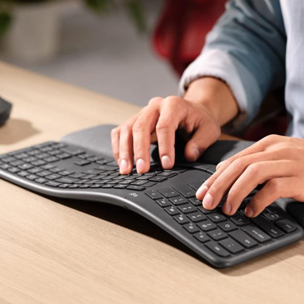 Клавиатура Logitech ERGO K860 Беспроводные / Черный photo 7