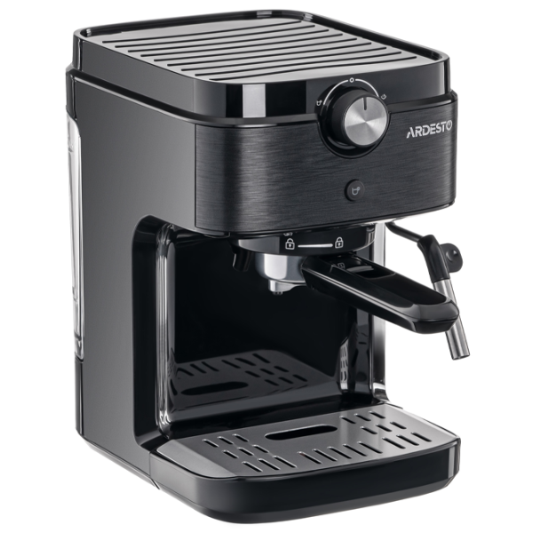 Espressor Ardesto ECM-E10B Рожковая / 1 л / Черный photo 3