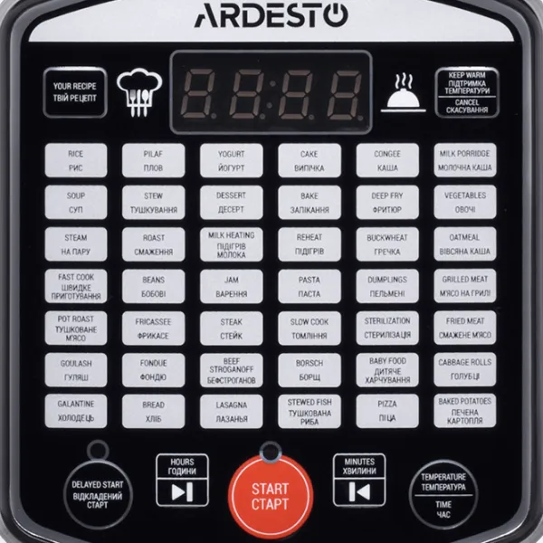 Multifierbător Ardesto MC-X42X 860 W/ Inox photo 7