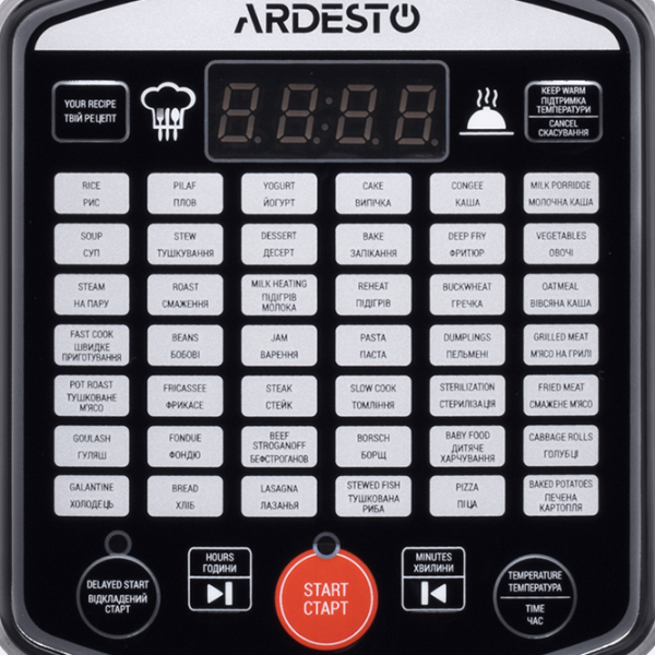 Multifierbător Ardesto MC-X42X 860 W/ Inox photo 7