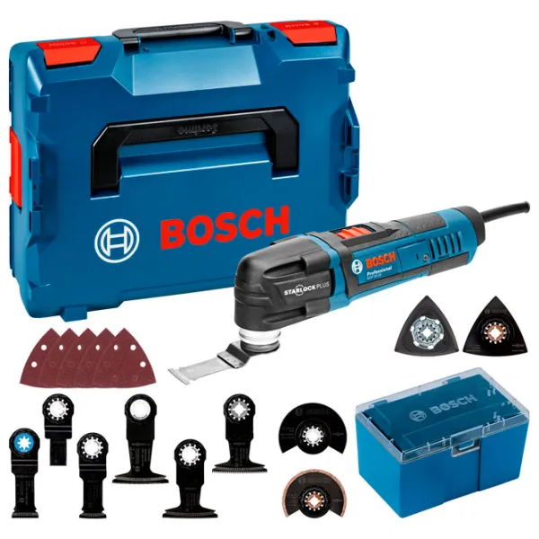 Шлифовальная машина Bosch GOP 30-28 многофункциональная/ 300 Вт/ Синий photo 2