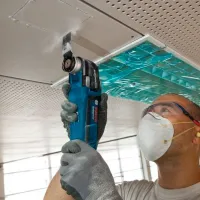 Șlefuitor Bosch GOP 30-28 multifuncțional/ 300 W/ Blue photo 7