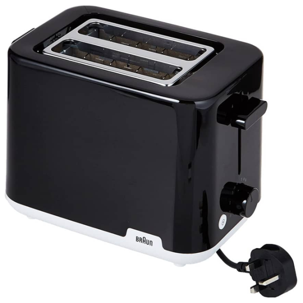 Тостер Braun HT1010BK Механическое/ 900 Вт/ Черный photo 2