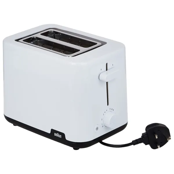 Тостер Braun HT1010WH Механическое/ 900 Вт/ Белый photo 2 Тостер Braun HT1010WH Механическое/ 900 Вт/ Белый photo 2