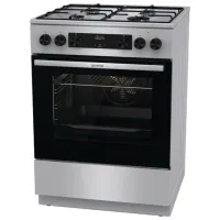 Aragaz Gorenje GKS6C70XJ Pe gaz/ Inox/ Black photo 2