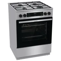 Aragaz Gorenje GKS6C70XJ Pe gaz/ Inox/ Black photo 3