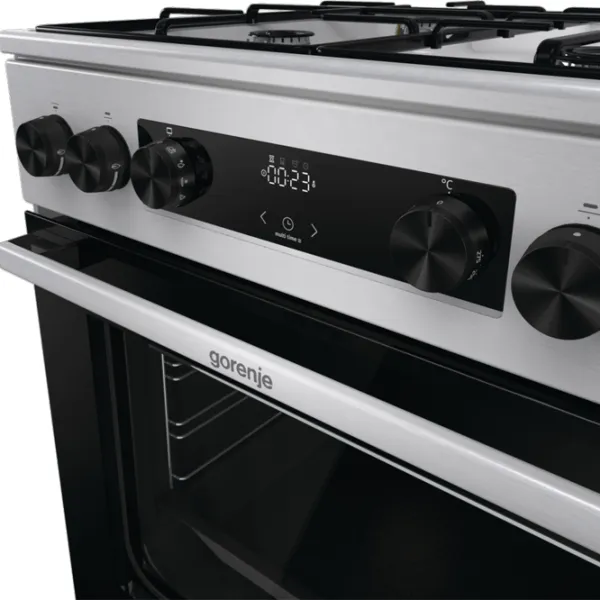 Aragaz Gorenje GKS6C70XJ Pe gaz/ Inox/ Black photo 7 Aragaz Gorenje GKS6C70XJ Pe gaz/ Inox/ Black photo 7