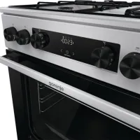Aragaz Gorenje GKS6C70XJ Pe gaz/ Inox/ Black photo 7