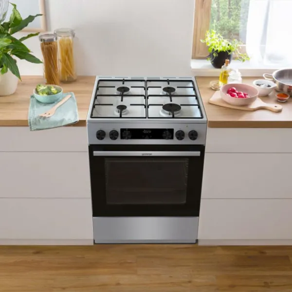 Aragaz Gorenje GKS6C70XJ Pe gaz/ Inox/ Black photo 9 Aragaz Gorenje GKS6C70XJ Pe gaz/ Inox/ Black photo 9