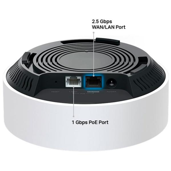 Wi-Fi Роутер TP-Link Deco X50-PoE (2-pack) 574 Мбит/ c/ 2402 Мбит/ с/ Белый photo 4