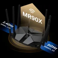 Wi-Fi Router Mercusys MR90X 1148 Mbit/ s/ 4804 Mbit/ s/ White photo 6