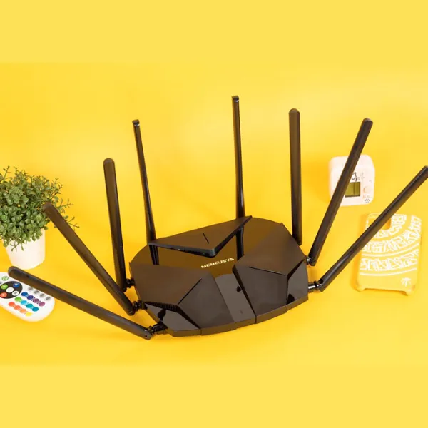 Wi-Fi Роутер Mercusys MR90X 1148 Мбит/ с/ 4804 Мбит/ с/ Белый photo 7